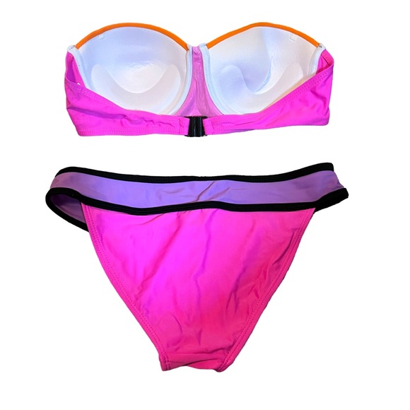 Color block bandeau bikini - Picture 3 of 3